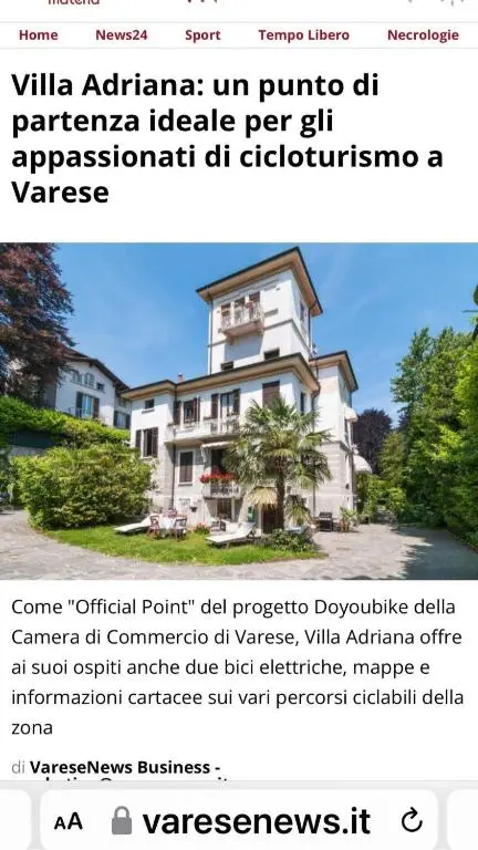 B&B VILLA ADRIANA Varese – camere e appartamenti
